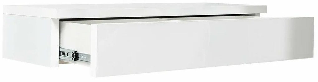Τουαλέτα Providence 188, Άσπρο, Γυαλιστερό λευκό, Καθρέφτης, 100x38cm, 33 kg | Epipla1.gr