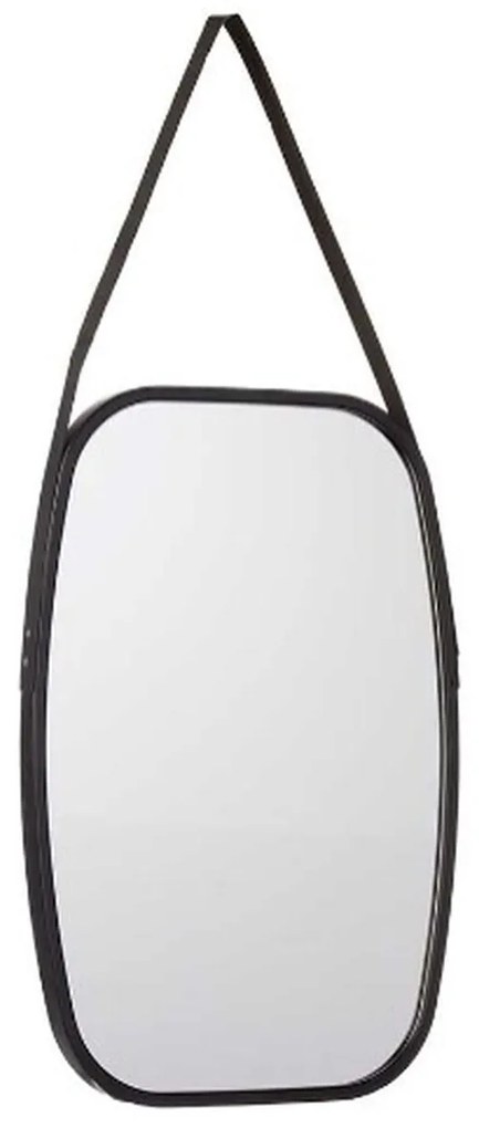 Τοίχο καθρέφτη Gift Decor Μαύρο 43 x 65 x 3 cm Ορθογώνιο (4 Μονάδες)