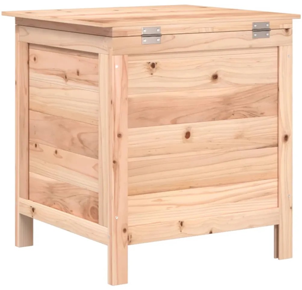 vidaXL Μπαούλο Αποθήκευσης Κήπου 50x49x56,5 εκ. από Μασίφ Ξύλο Ελάτης