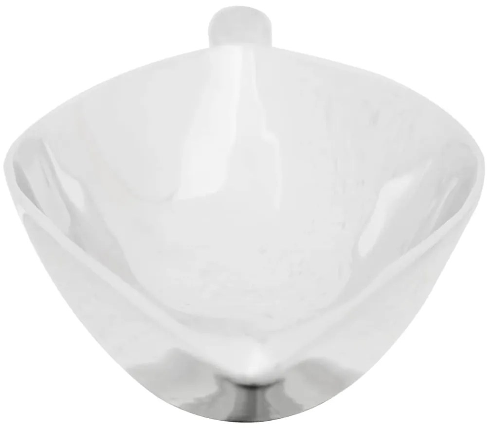 vidaXL Καλάθι φρούτων Ασημί 60x15x8 εκ. Αλουμίνιο
