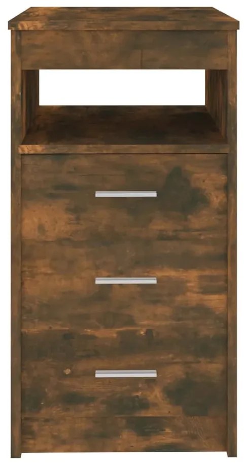 vidaXL Συρταριέρα Καπνιστή Δρυς 40x50x76 εκ. από Επεξεργασμένο Ξύλο