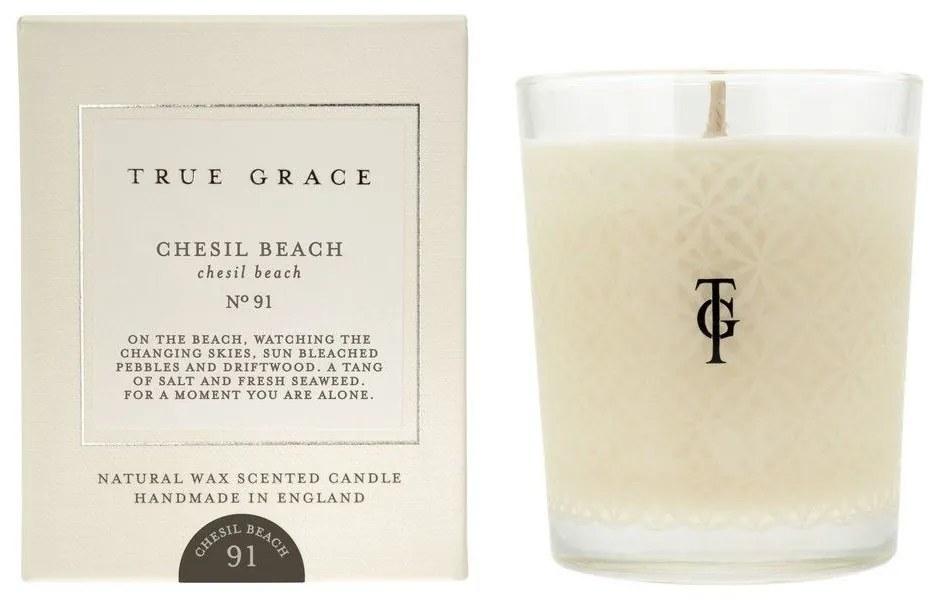 Αρωματικό Κερί Village Chesil Beach 190gr True Grace Vegetable Candle