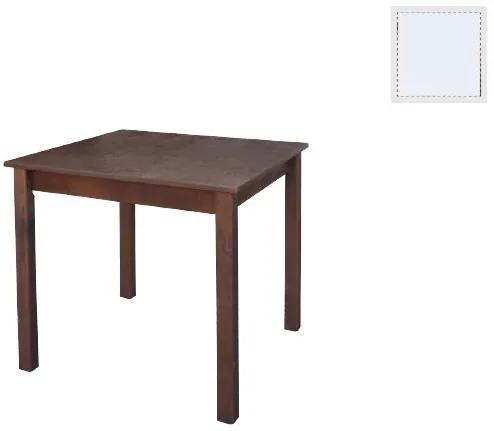 Ταβέρνας Τραπέζι Λυόμενο Οξιά - Κόντρα Πλακέ, Βαφή Εμποτισμού Λάκα Άσπρο -  80x120x75cm