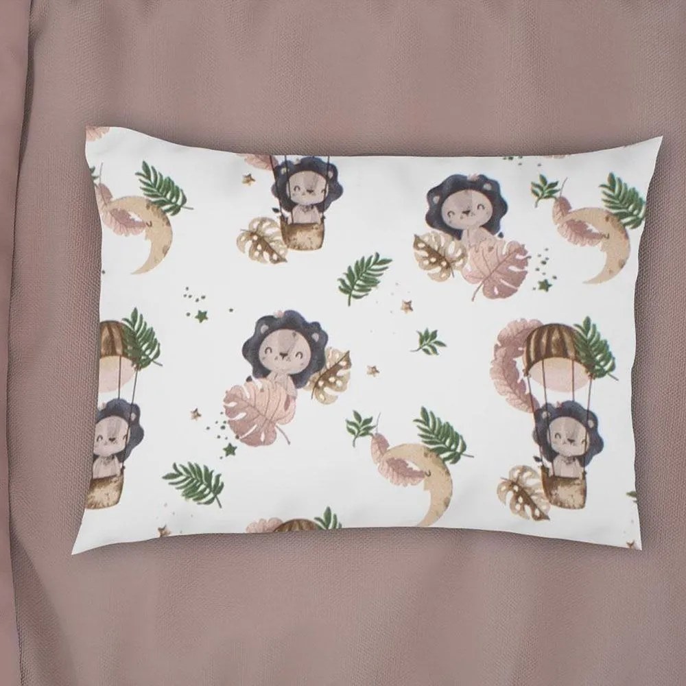 Μαξιλαροθήκη Παιδική Lion 532 Beige DimCol 35X45 100% Cotton