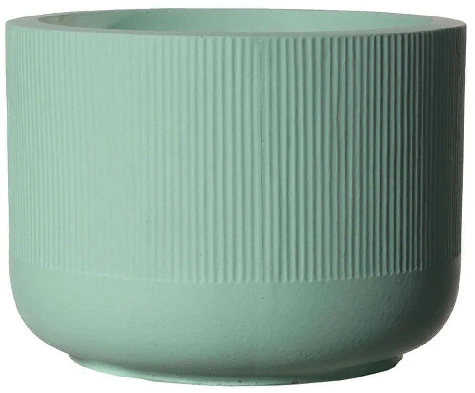 Κασπώ Πήλινο Petal B-4270-8 35x35x26cm Light Green Supergreens Clay