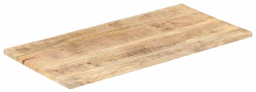 vidaXL Επιφάνεια Τραπεζιού 25-27 χιλ. 100x60 εκ. από Μασίφ Ξύλο Μάνγκο