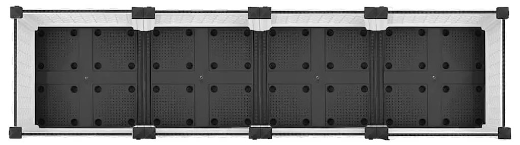 vidaXL Ζαρντινιέρα 160 x 40 x 71 εκ. από Πολυπροπυλένιο