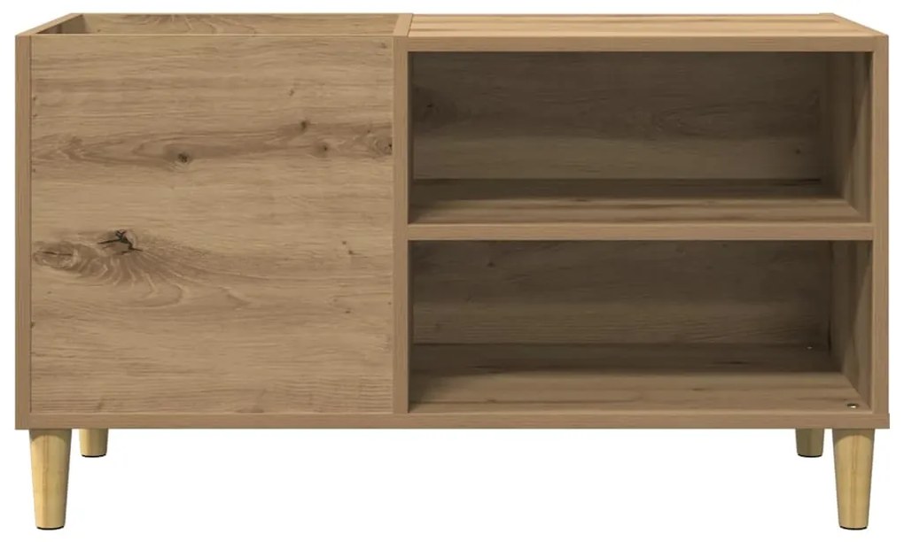 vidaXL ντουλάπι δίσκων  Δρυς τεχνίτης 84,5x38x48 cm Κατασκευασμένο ξύλο