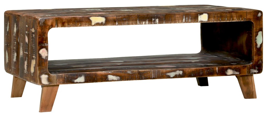 vidaXL Τραπεζάκι Σαλονιού 90x50x35 εκ. Στερεό Ξύλο Ανακυκλωμένο