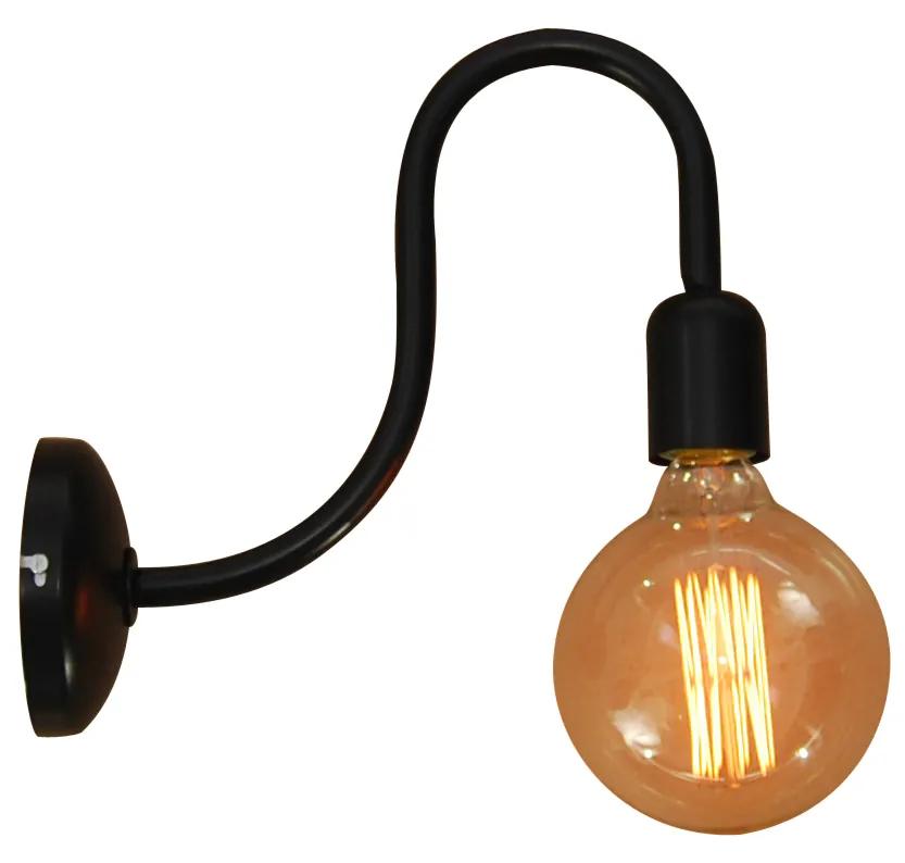 Φωτιστικό Τοίχου - Απλίκα HL-125-1W0 SELENA WALL LAMP - Μέταλλο - 77-2897