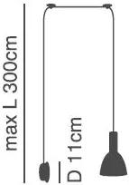 Φωτιστικό Τοίχου - Απλίκα SE21-BL-4-NM1W-MS2 ADEPT TUBE Black Matt Wall Lamp Black Metal Shade+