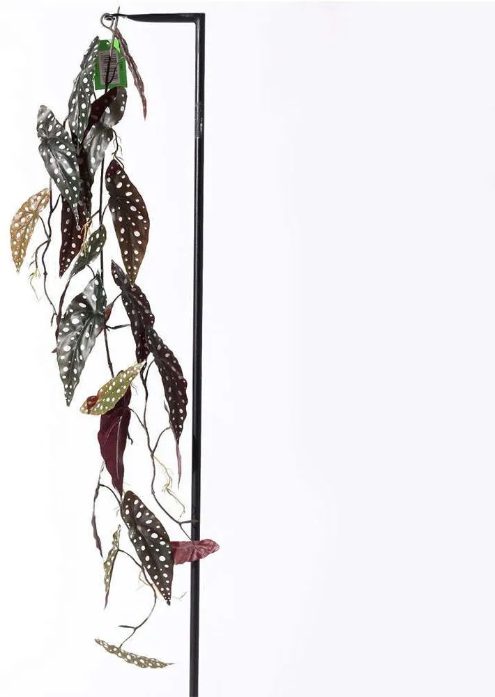 Τεχνητή Γιρλάντα Μπιγκόνια Maculata 1261-7 120cm Multi Supergreens Polyethylene