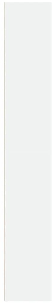 vidaXL Βιβλιοθήκη Λευκή 40x30x189 εκ. από Επεξεργασμένο Ξύλο