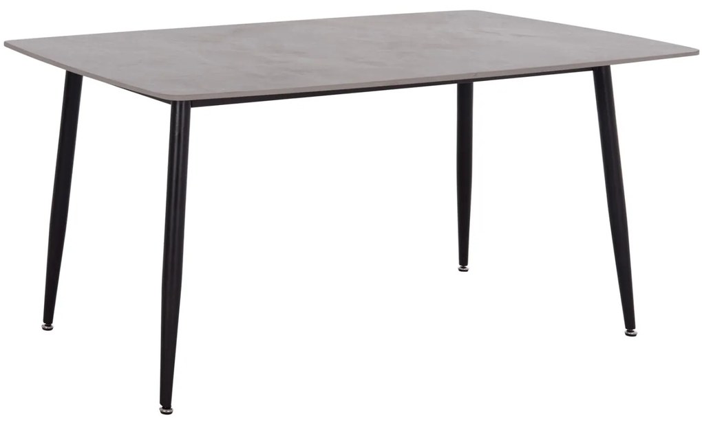 Τραπέζι RAVEN ΙΙ Κεραμικό TOP με Όψη Γκρί Μάρμαρο 160x80x74Υεκ. 160x80x74 εκ.