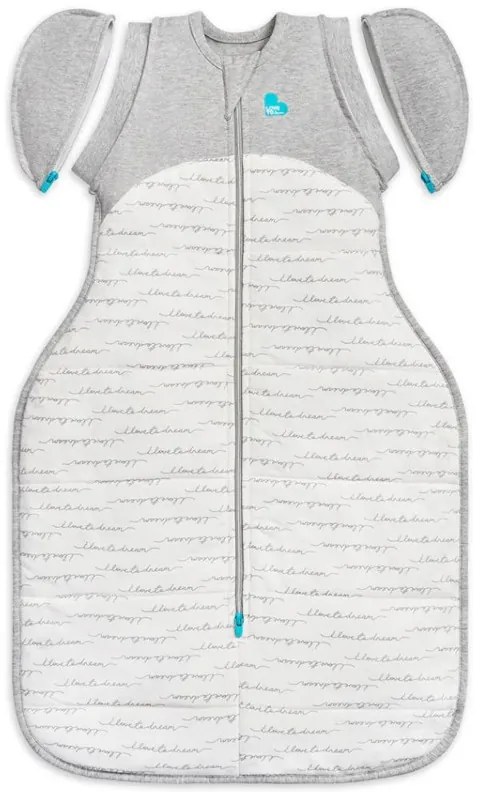 Υπνόσακος LoveToDream Swaddle up Transition bag 2.5tog White 6-8.5kg Medium