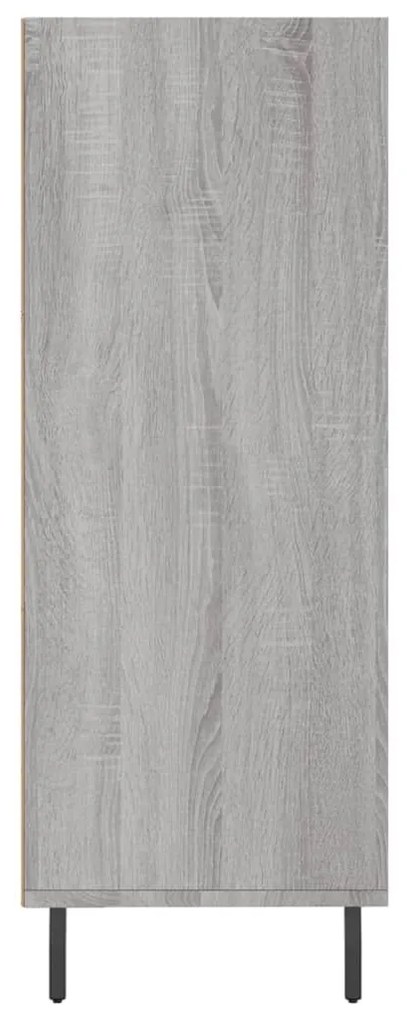 Ραφιέρα Γκρι Sonoma 69,5 x 32,5 x 90 εκ. από Επεξεργασμένο Ξύλο - Γκρι