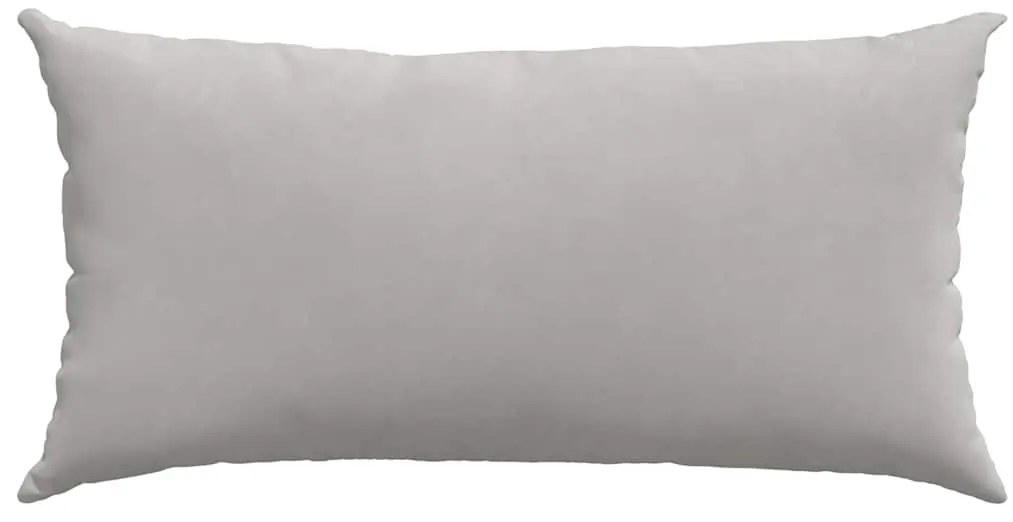 vidaXL Μαξιλάρι Καναπέ 2 pcs Ανοιχτό γκρι 80 x 40 cm ύφασμα