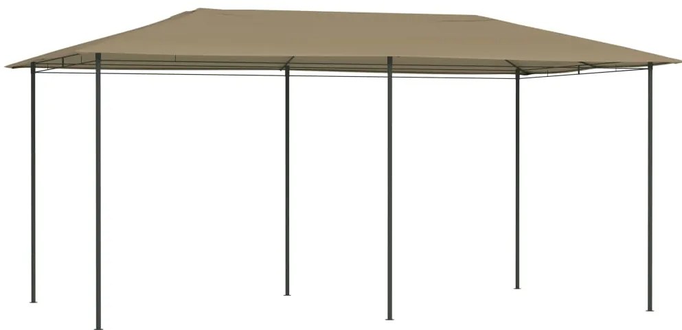 vidaXL Κιόσκι Taupe 2,98 x 5,3 x 2,59 μ. 160 γρ./μ²
