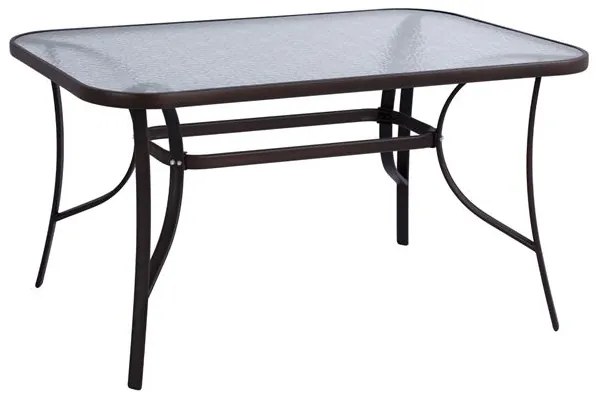 Intrahome ΤΡΑΠΕΖΙ KUCASABLANCALCASABLANCA_LUMPURRUNO 140Χ80Χ72Υεκ. ΚΑΦΕ ΜΕΤΑΛΛΙΚΟ ΜΕ ΓΥΑΛΙΝΗ ΕΠΙΦΑΝΕΙΑ .02 intraho-1713823
