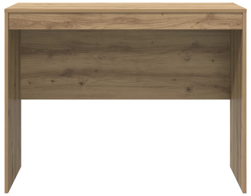 vidaXL Γραφείο Artisan Oak MDF 100 x 50 x 76 εκ. Απλό