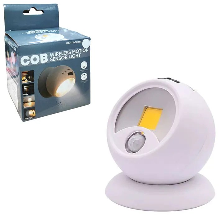 Φωτιστικό Νυκτός με Αισθητήρα Κίνησης - COB Wireless Motion Sensor Light