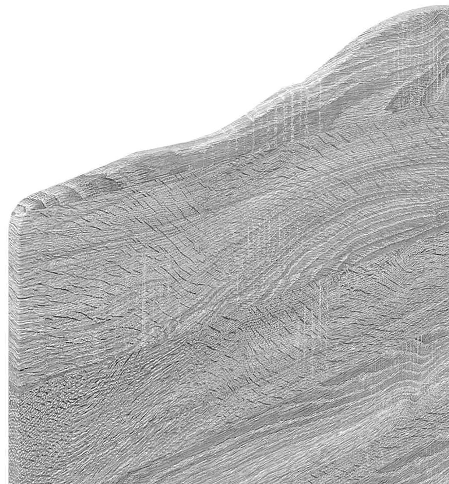 vidaXL Κεφαλάρι με κεφαλάρι Γκρίζο Σονομα 100 cm Επεξεργασμένο ξύλο