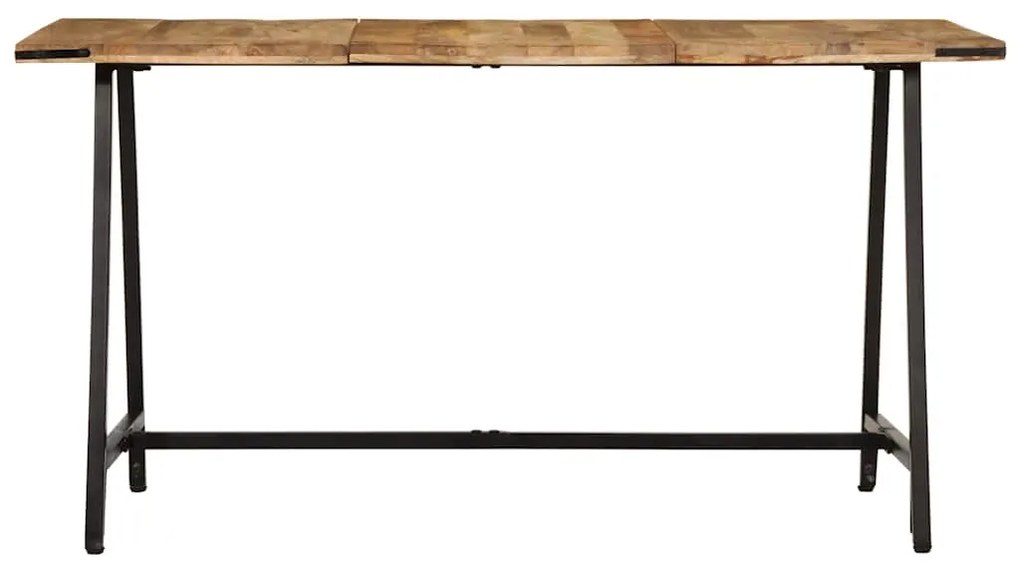 vidaXL Τραπεζαρία 140 x 70 x 75 εκ. από Μασίφ Ξύλο Μάνγκο