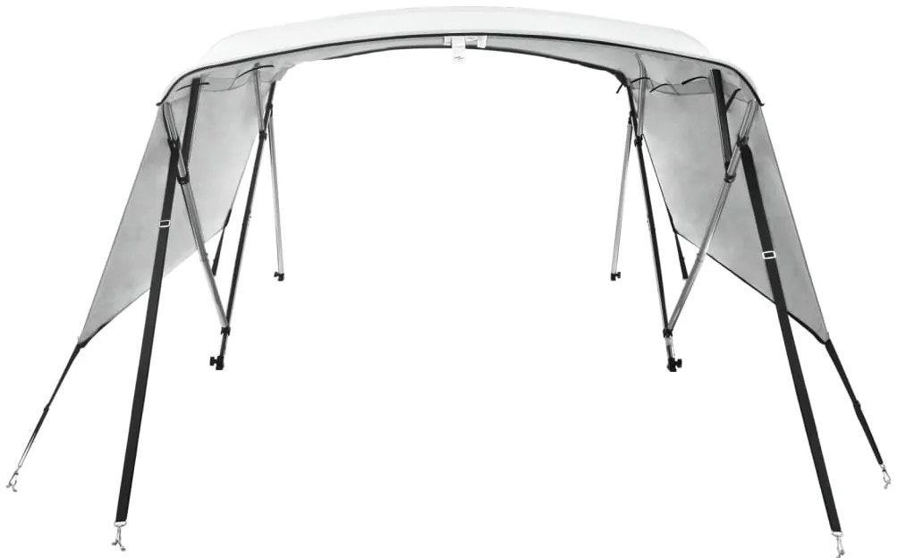 vidaXL Τέντα Σκάφους με 4 Αψίδες Τοιχώματα 243x(230-244)x137 εκ.