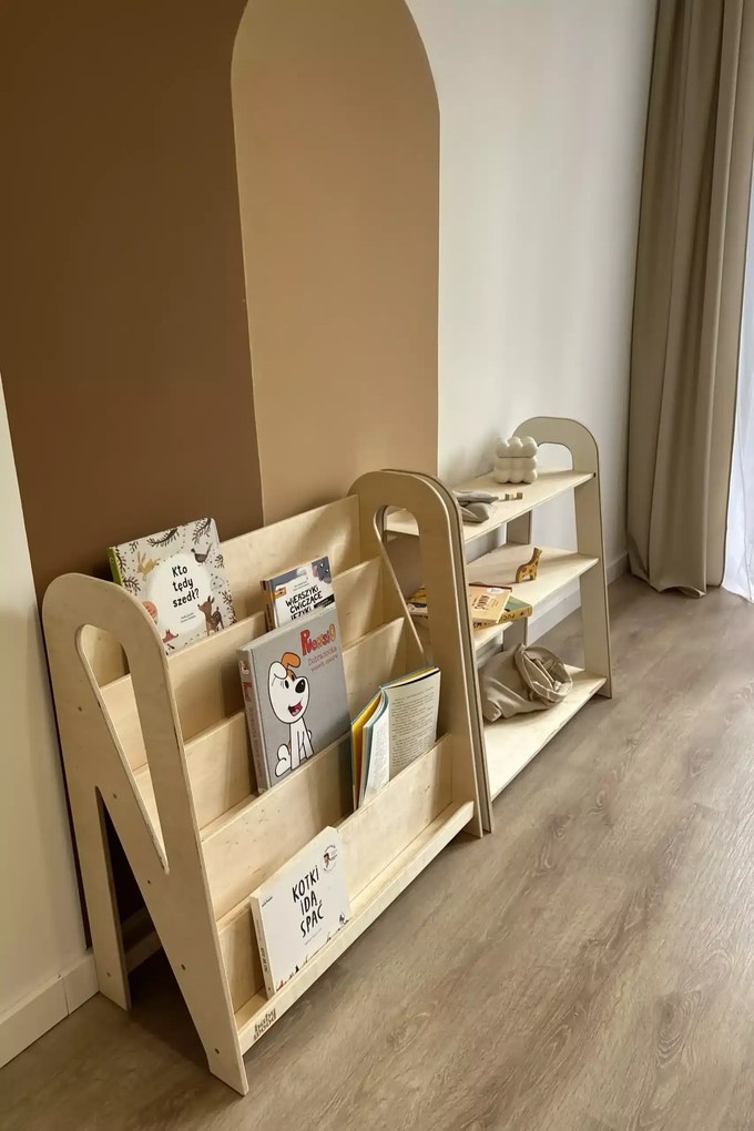 Βιβλιοθήκη Montessori Slim Small BabyWood