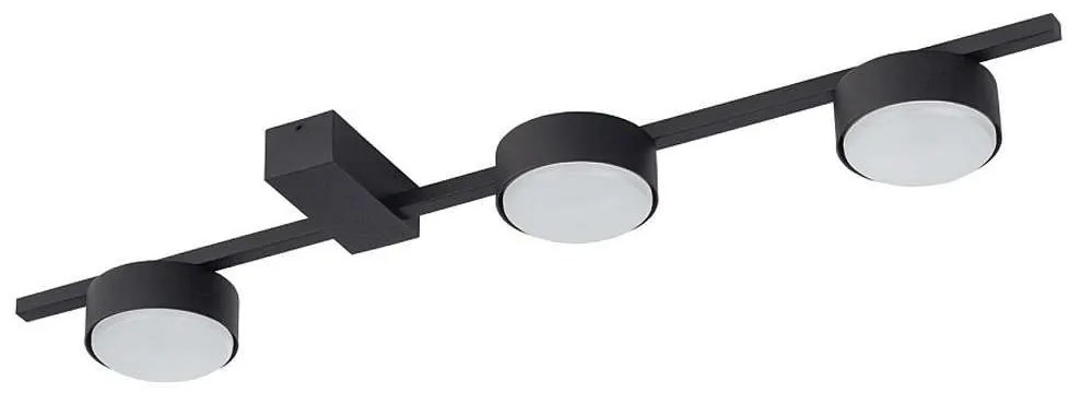 Φωτιστικό Οροφής - Πλαφονιέρα Pills 8263 3xGX53 max 8W Black Nowodvorski Metal,Aluminum