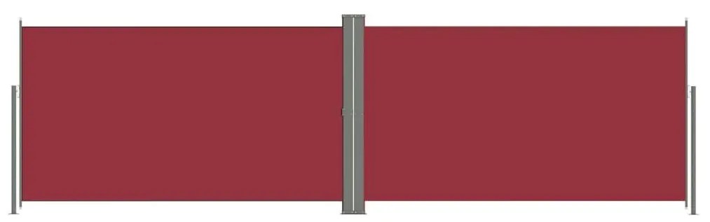 Σκίαστρο Πλαϊνό Συρόμενο Κόκκινο 180 x 600 εκ. - Κόκκινο