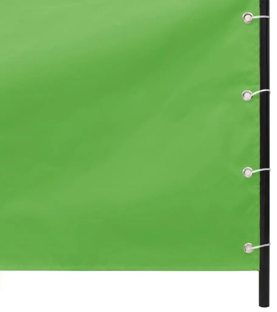 Διαχωριστικό Βεράντας Ανοιχτό Πράσινο 120x240 εκ. Ύφασμα Oxford - Πράσινο