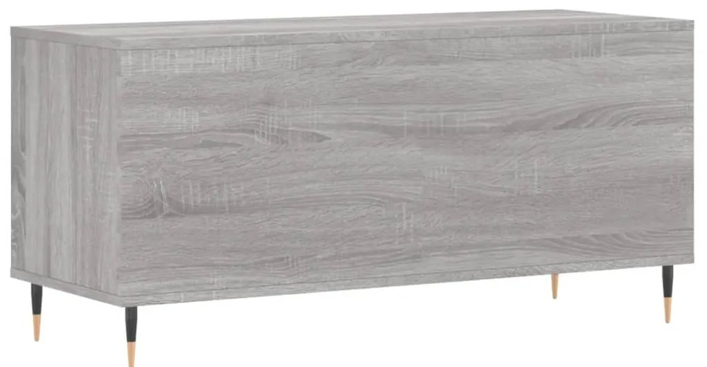 vidaXL Έπιπλο Δίσκων Γκρι Sonoma 100x38x48 εκ. από Επεξεργασμένο Ξύλο