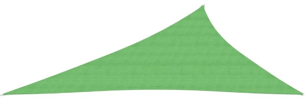 vidaXL Πανί Σκίασης Ανοιχτό Πράσινο 4 x 5 x 6,8 μ. από HDPE 160 γρ./μ²