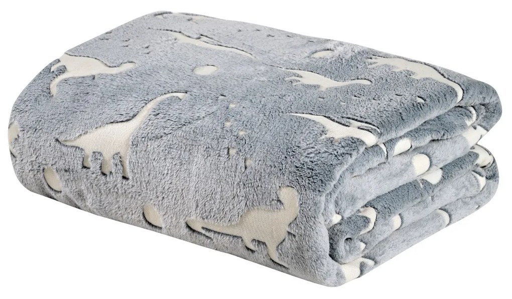 Κουβέρτα Fleece Μονή Που Φωσφορίζει Στο Σκοτάδι 160x220 4900 5204850239398