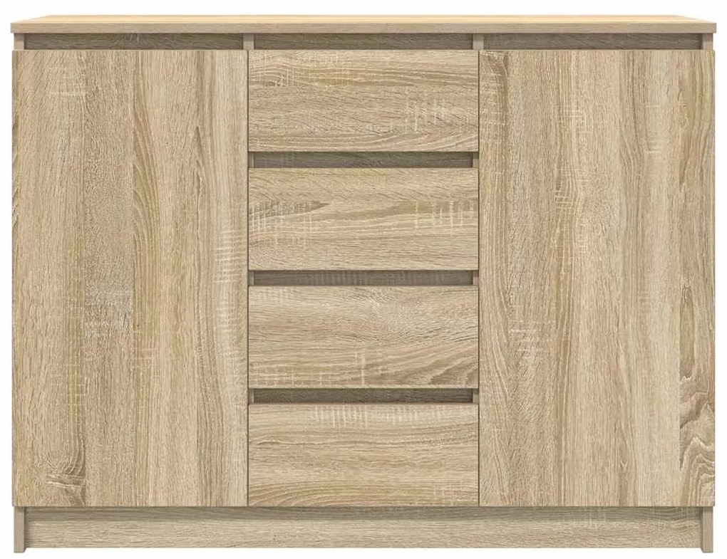 Συρταριέρα με Συρτάρια Sonoma Δρυς 100,5x35x76 εκ. Επεξ. Ξύλο - Καφέ