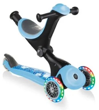 Globber Scooter Go-Up Deluxe Fantasy Lights Pastel Blue