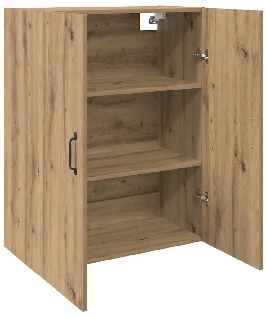 vidaXL Ντουλάπια Τοίχου 2 pcs artisan δρυς 69.5 x 34 x 90 εκ.