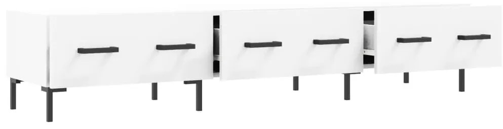 vidaXL Έπιπλο Τηλεόρασης Λευκό 150x36x30 εκ. από Επεξεργασμένο Ξύλο