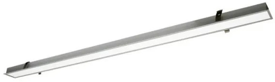 Γραμμικό Χωνευτό Trimless   L1420 4000K Ανοδ. Dim. Station Ultra 3911-04142-4-U-D1 Viokef 3911-04142-4-U-D1 Ασημί
