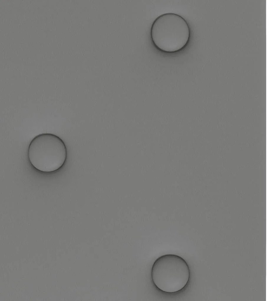 vidaXL Πάνελ Τοίχου 12 τεμ. Γκρι 60 x 30 εκ. 2,16 μ² Συνθετικό Δέρμα