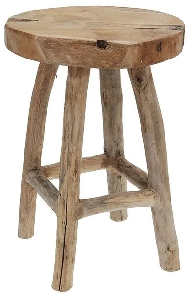 BOX37211 The Netherlands Σκαμπώ Ξύλινο Teak 30x30x42cm J11300300
