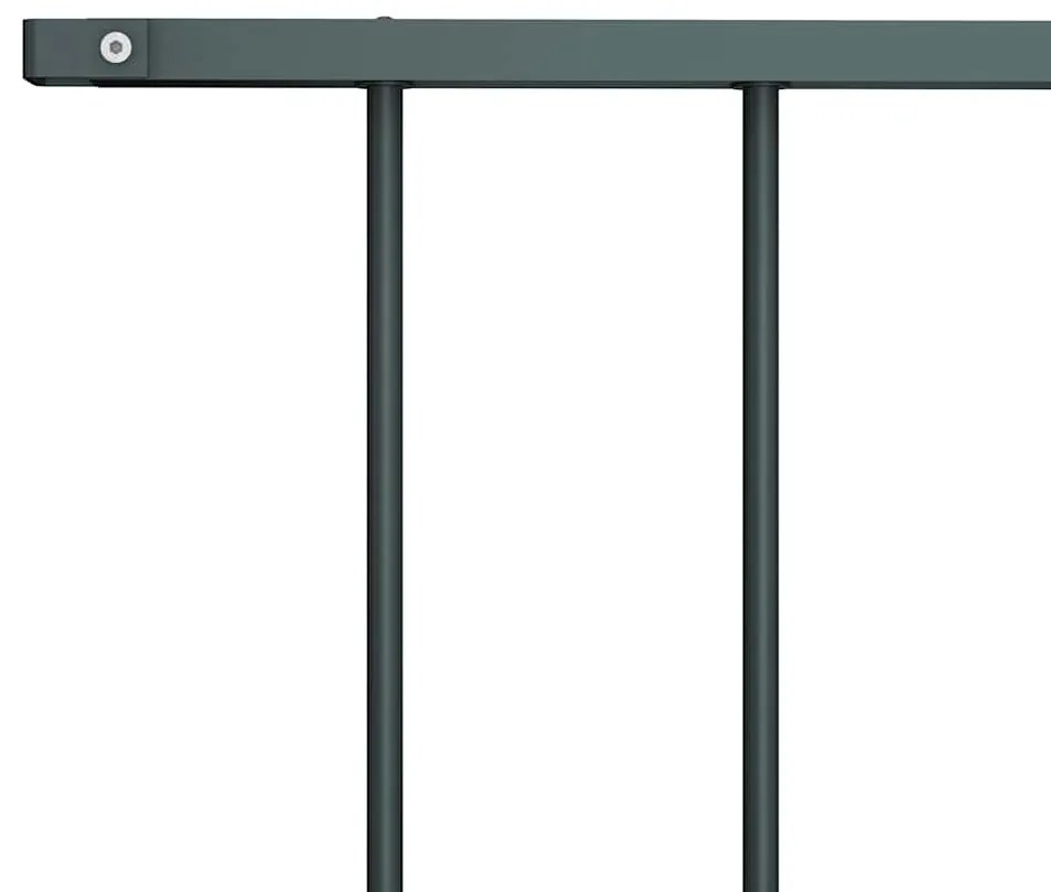 vidaXL Πάνελ Περίφραξης Ανθρακί 1,63x1,17 μ Ατσάλι με Ηλεκτροστ. Βαφή