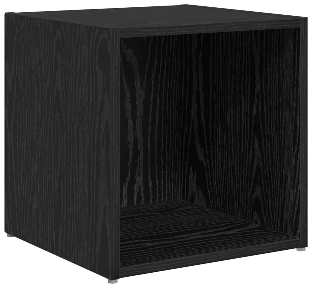 vidaXL ΣΕΤ ΒΑΘΜΟΛΟΓΗΣΗΣ ΤΗΛΕΟΡΑΣΗΣ 6 pcs Μαύρη Οξυά 37 x 35 x 72 εκ.