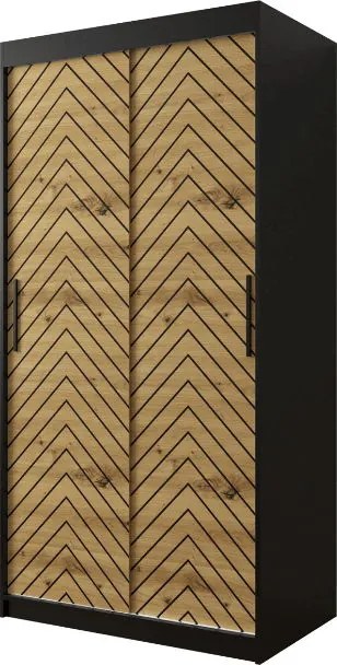 Ντουλάπα συρόμενη Jodelka-Mauro-Artisan-Μήκος: 100 εκ.