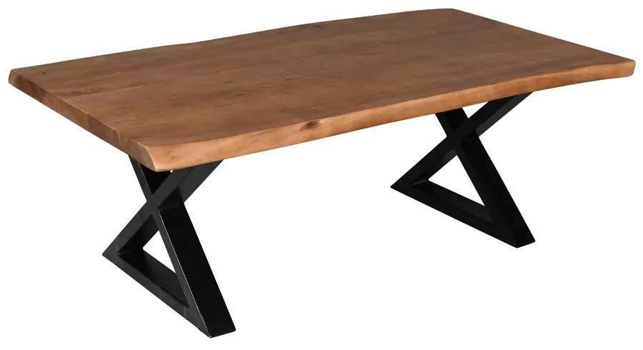 MINGLE COFFEE TABLE ΚΑΡΥΔΙ ΜΑΥΡΟ 115x60xH42cm