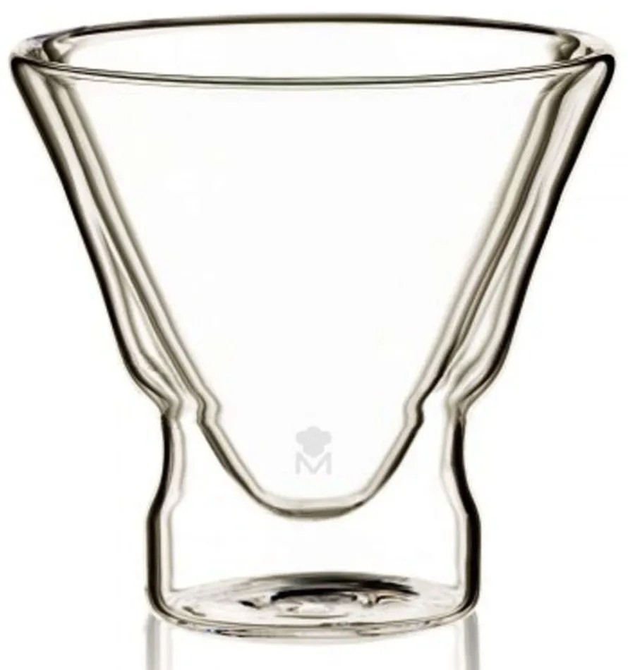 Ποτήρι Κοκτέιλ-Ποτού Mixology Martini (Σετ 2Τμχ) BGMP020202 230ml Clear Bergner Glass