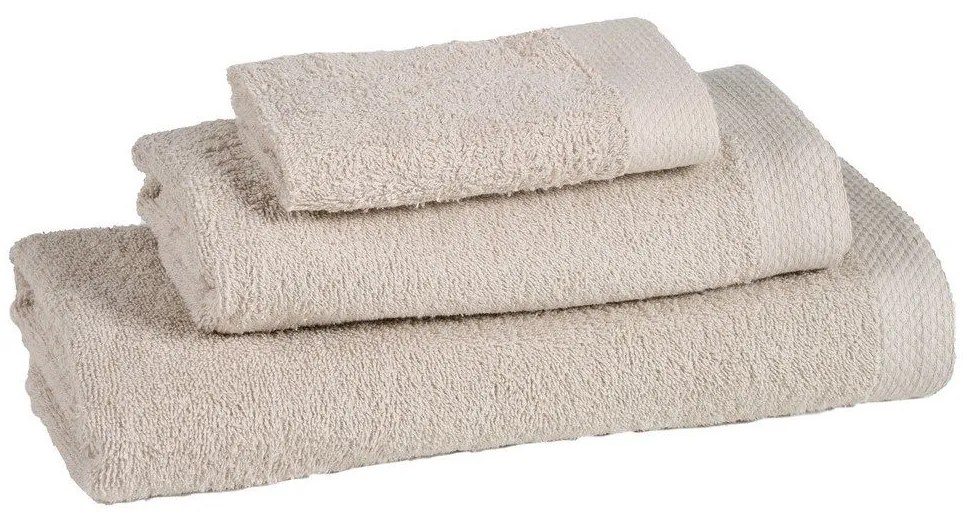 Πετσέτα Casual 5901 Taupe Das Home Προσώπου 50x90cm 100% Cotton