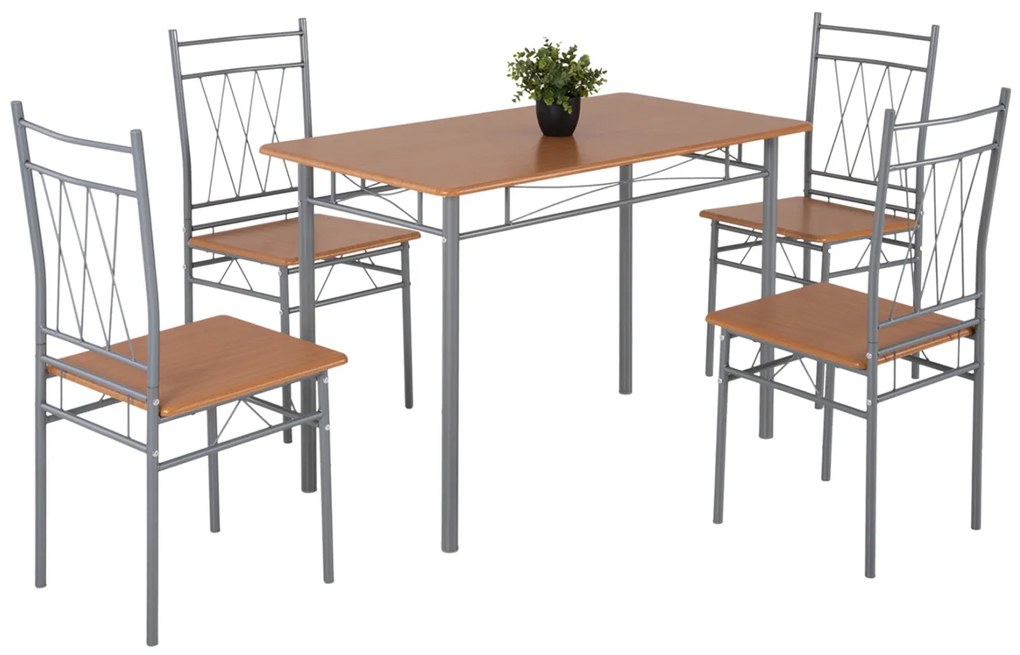 Intrahome ΣΕΤ ΤΡΑΠΕΖΑΡΙΑΣ 5ΤΜΧ SCASABLANCAINCASABLANCALTCASABLANCAIE-REINE .02 ΜΕΤΑΛΛΟ ΑΣΗΜΙ-NELSPRUICASABLANCALTCASABLANCAI ΣΟΝΑΜΑ 110x60x74Yεκ. intraho-1646735