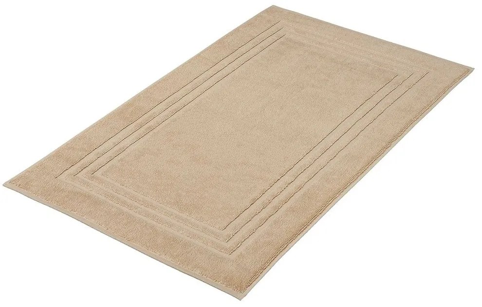 Πατάκι Μπάνιου Πετσετέ Lodge 3009 Sand Beige Kleine Wolke 50 X 80 100% Cotton